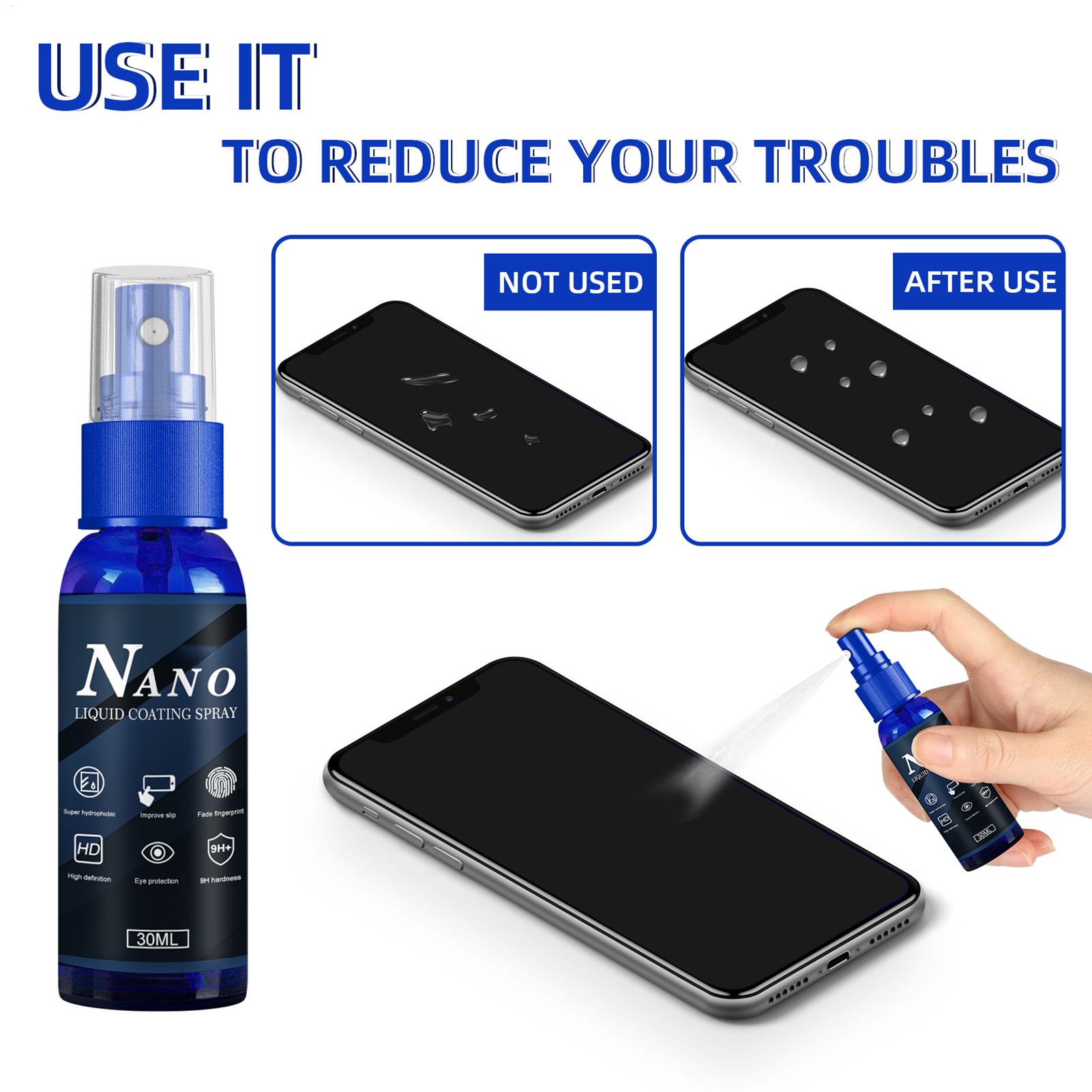 Oleophobic Coating Spray - Spray Protector de Pantalla de 30