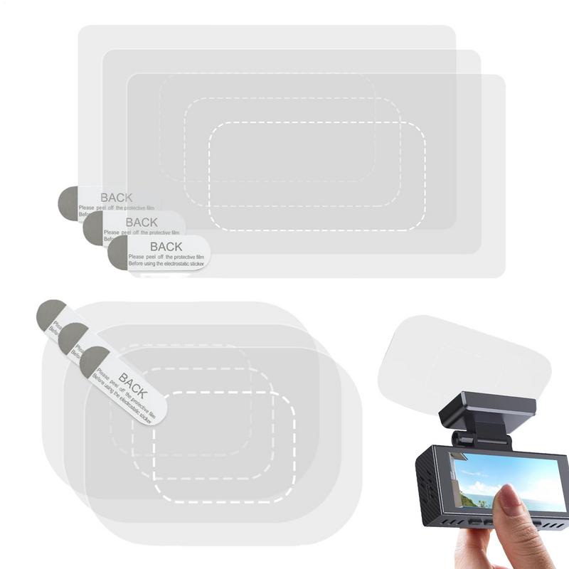 Glass Protector Auto - Pegatinas estáticas para Dashcam HUD, película