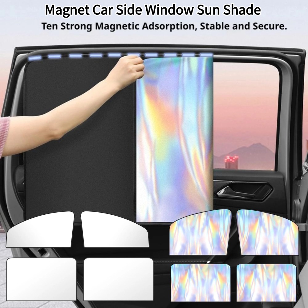 Privacy Screen Protector - Parasoles Magnéticos para Ventanas Laterales de