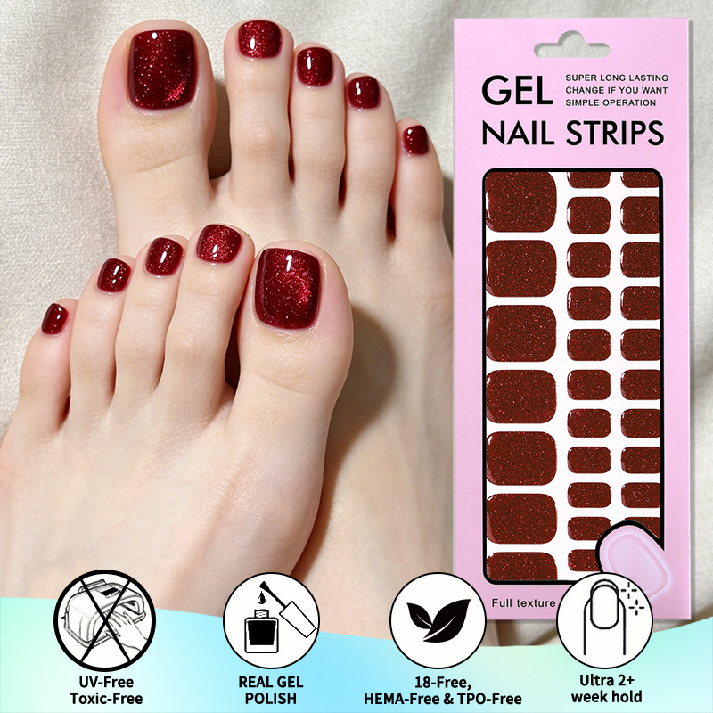 Full Cover Adhesive - Pegatinas de Gel para Uñas de