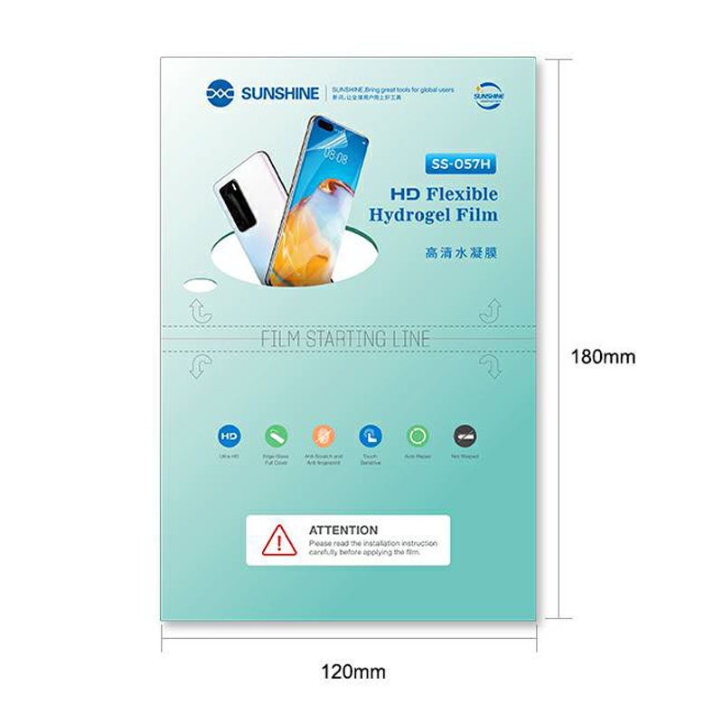 Película de hidrogel Sunshine  - Screen Protector Cutter reseña y precio