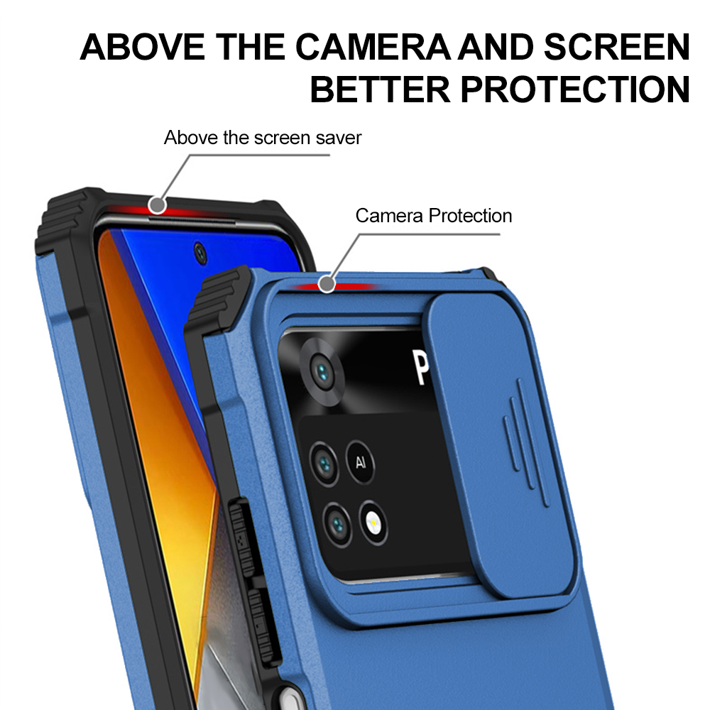 Funda de teléfono a prueba de  - Camera Lens Protector reseña y precio