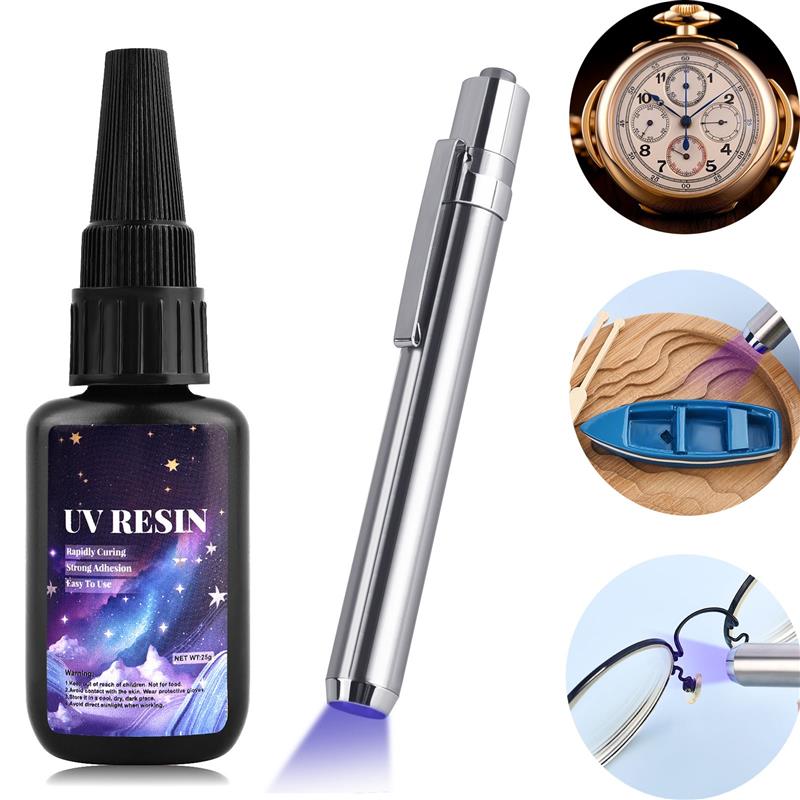 Kit de pegamento de soldadura  - Liquid Uv Glue Kit reseña y precio