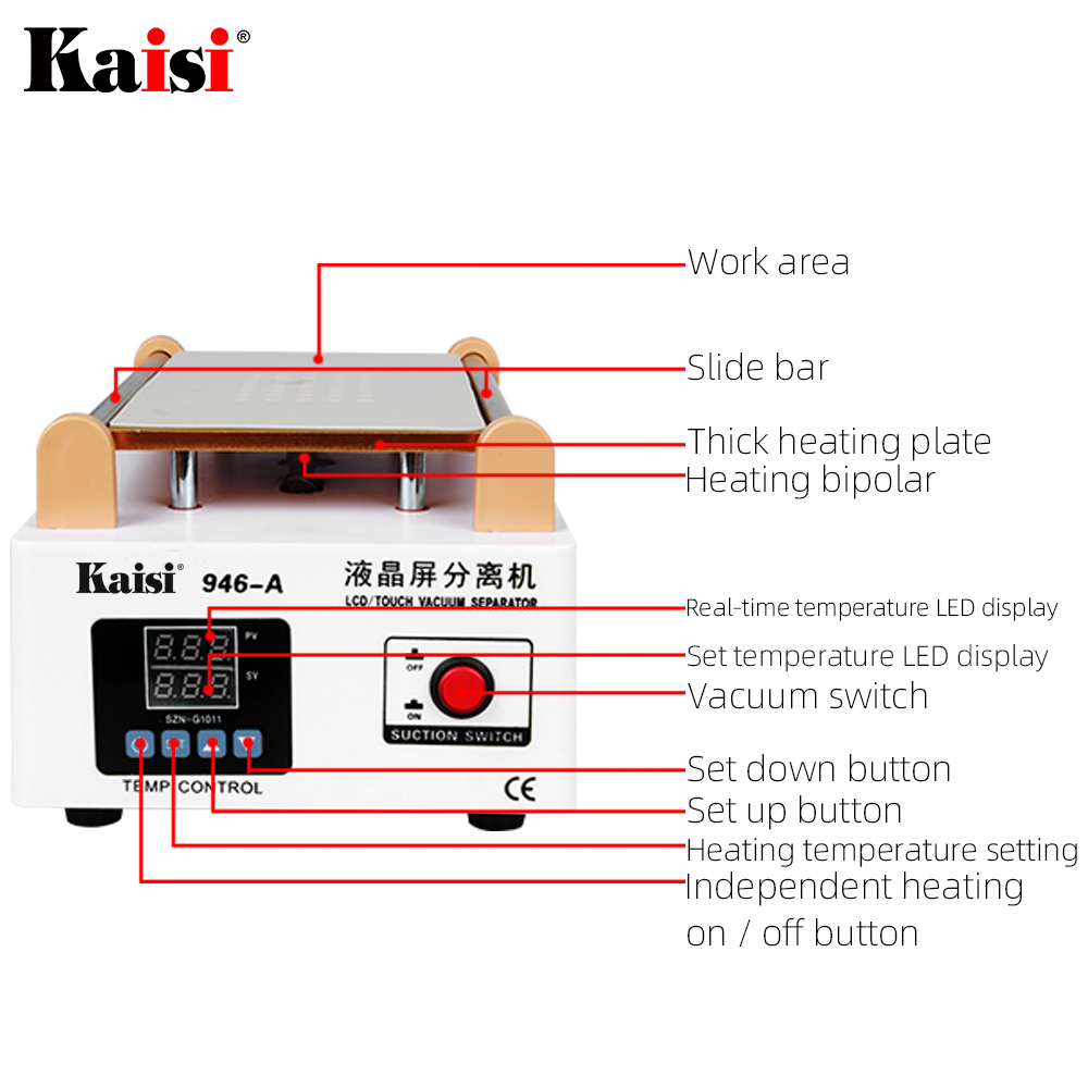 Separador de Pantalla LCD Kais - Screen Alignment Tool reseña y precio